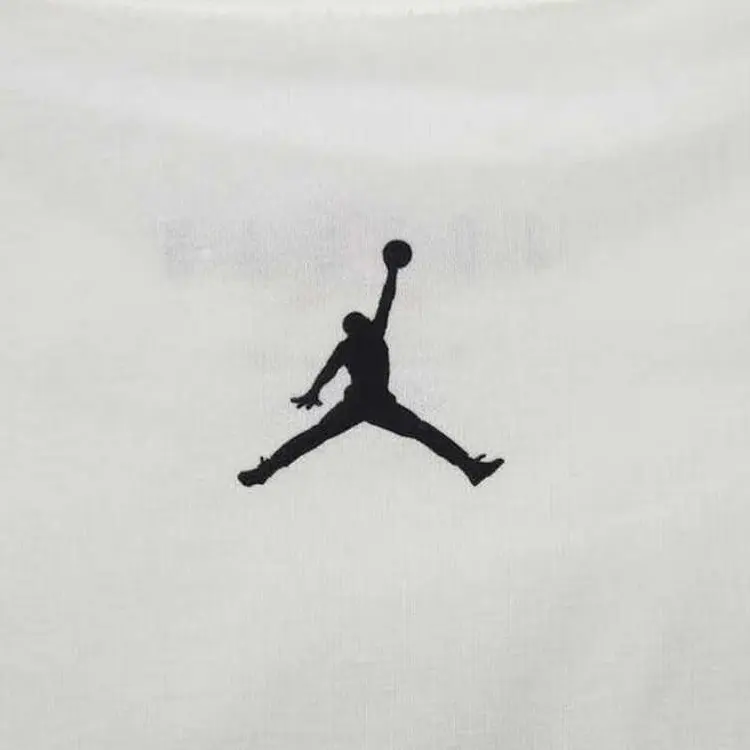 Женская футболка Jordan с принтом oversize Nike, серый — фото 4