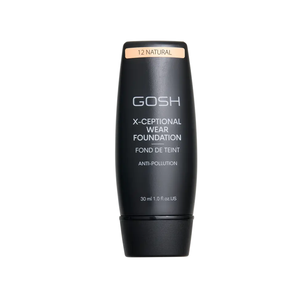 

Стойкий тональный крем для лица 12 натуральный Gosh X-Ceptional Wear, 30 мл