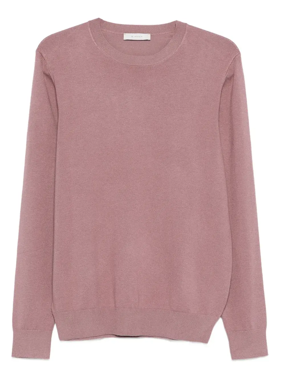 

Свитер с круглым вырезом Diktat, розовый