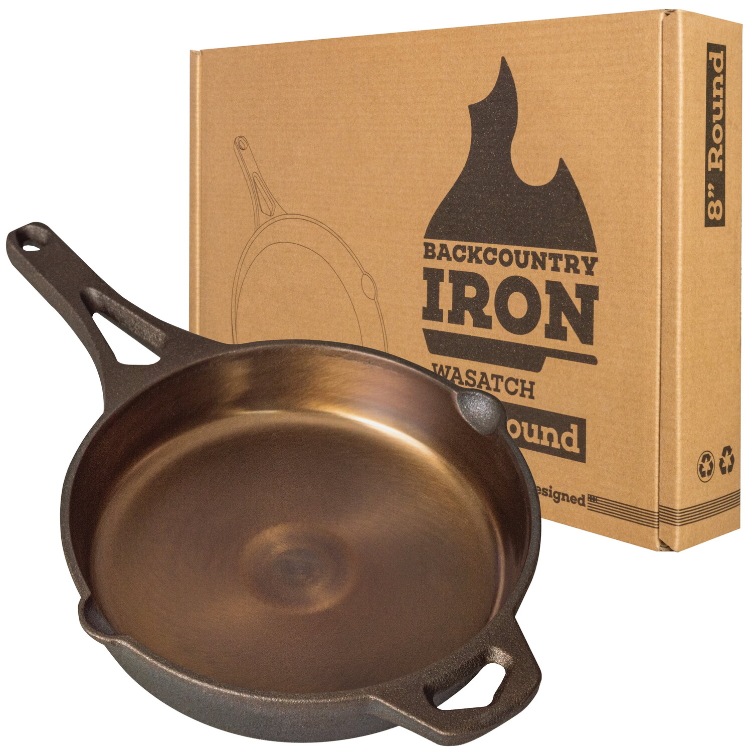 

Сковорода чугунная круглая Backcountry Iron Wasatch