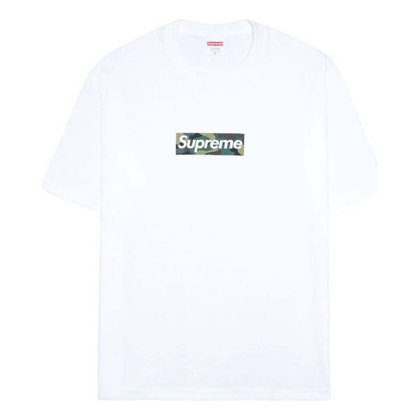 

Футболка fw23 box logo t-shirt 'white' Supreme, белый