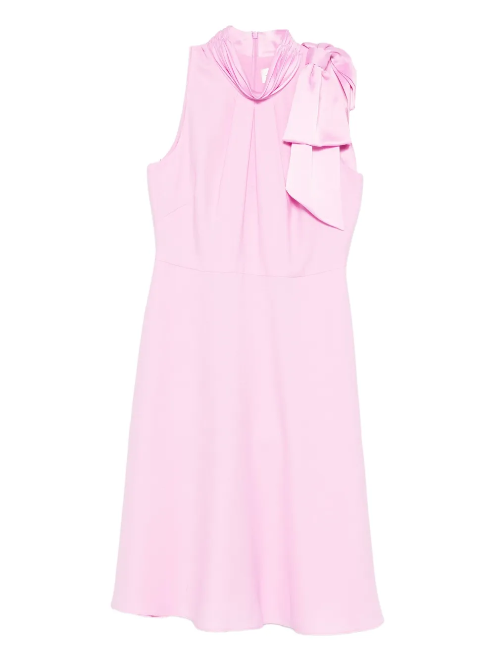 

Платье миди с бантами Eliza J, розовый