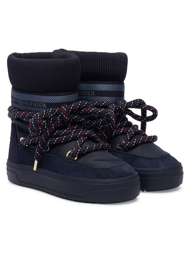 Зимние сапоги Tommytech Rwb Snowboot Warm FW0FW09163 Tommy Hilfiger, синий — фото 2