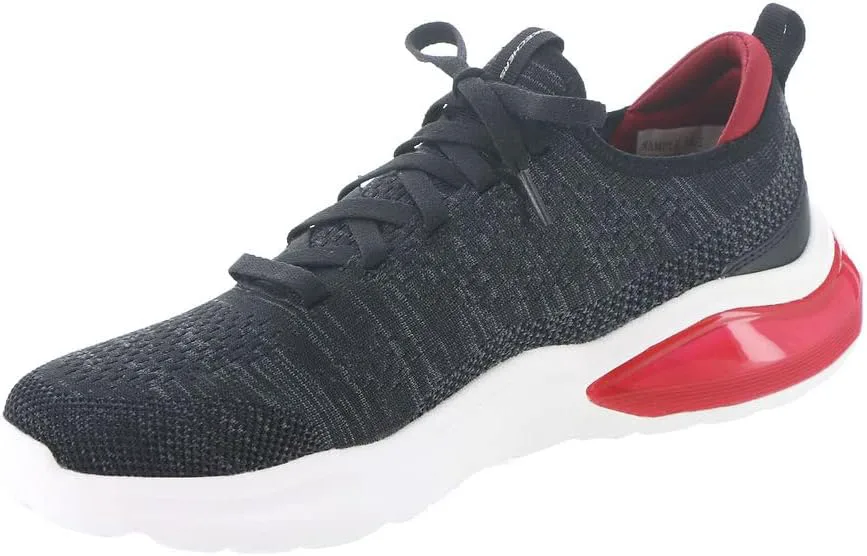 Мужские кроссовки Skechers Track Ripkent, черный/красный — фото 4