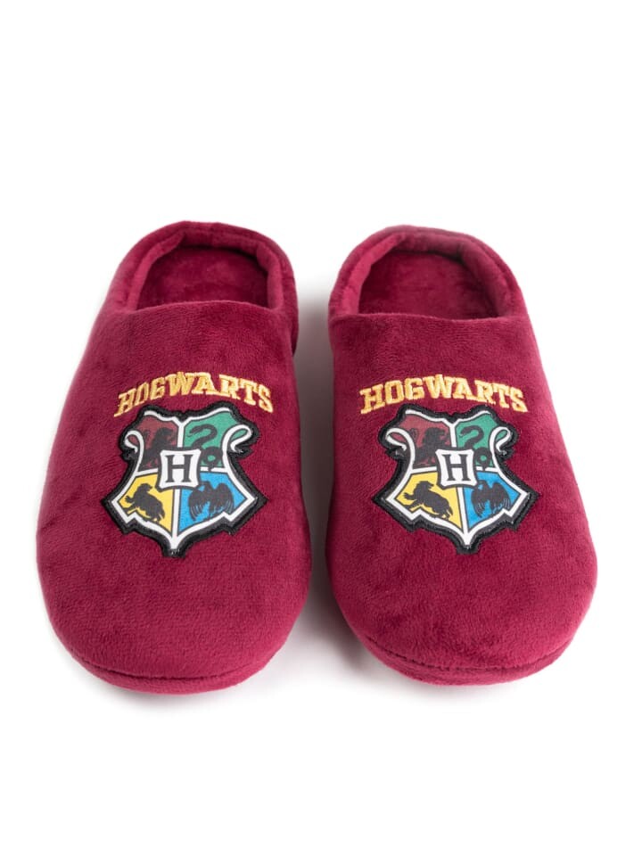 Тапочки United Labels Harry Potter Hogwarts Schlappen Pantoffeln, красный — фото 4