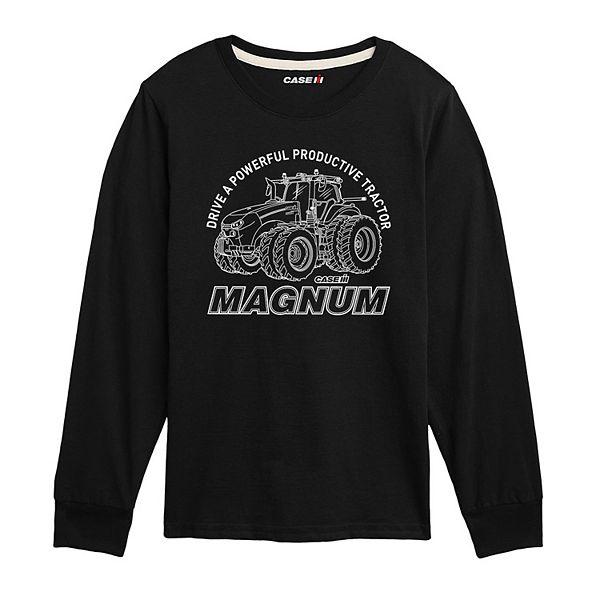 

Футболка с длинным рукавом Boys 8-20 Case IH Magnum Drive Tractor Licensed Character, Black