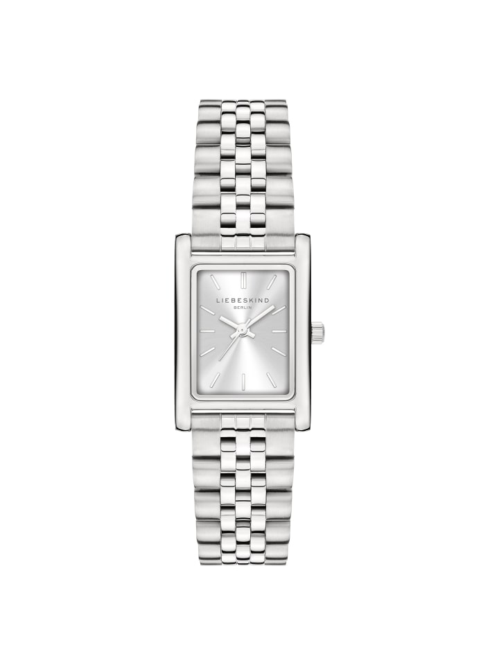 

LIEBESKIND BERLIN Небольшие ретро-наручные часы серебристого цвета