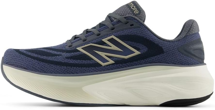 Мужские кроссовки для бега New Balance Fresh Foam X More V6, Graphite/Vintage Indigo — фото 2