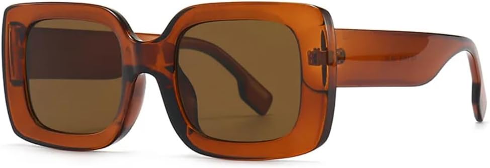 

Классические роскошные дизайнерские солнцезащитные очки в крупной оправе для женщин и мужчин, модные винтажные популярные солнцезащитные очки с защитой от УФ-излучения UV400 SZVVBKK, Tea Tea