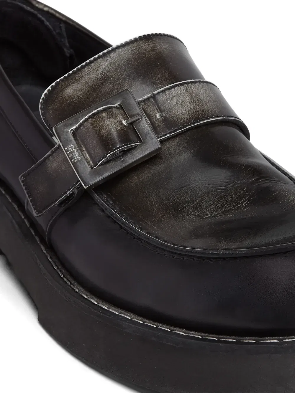 Лоферы на пряжке Clarks GCDS, черный — фото 3