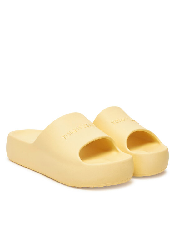 Мюли Tjw Chunky Pool Slide Ess EN0EN02879 Tommy Jeans, желтый — фото 2