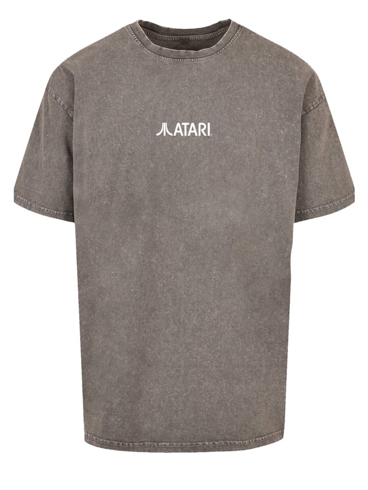 

Футболка F4NT4STIC Oversize T-Shirt Atari Games Logo Retro Gaming, серый