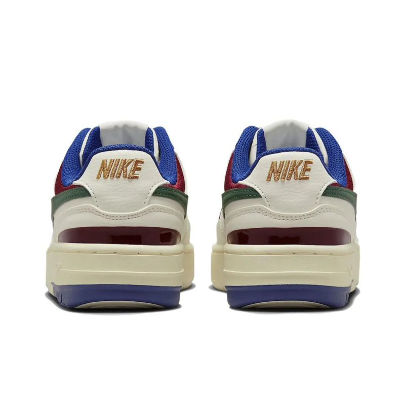 Детские кроссовки для скейтбординга Gamma Force Low Top Nike, белый/синий/зеленый — фото 3