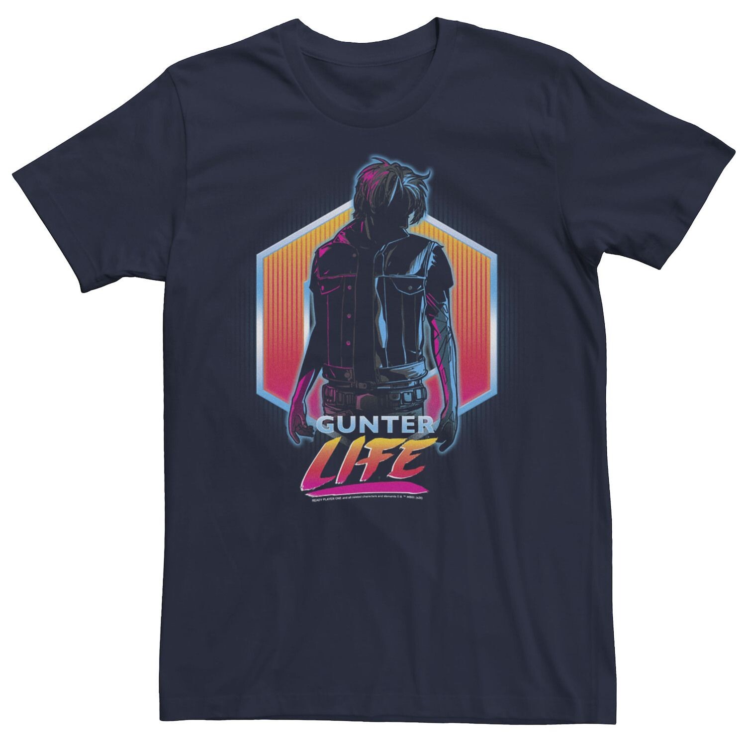

Мужская футболка Ready Player One Gunter Life Licensed Character