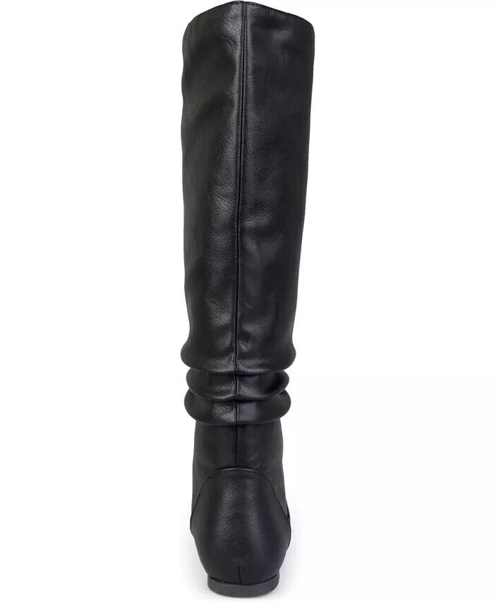 Женские сапоги Jayne Extra Wide Calf Slochy выше колена Journee Collection, черный — фото 3