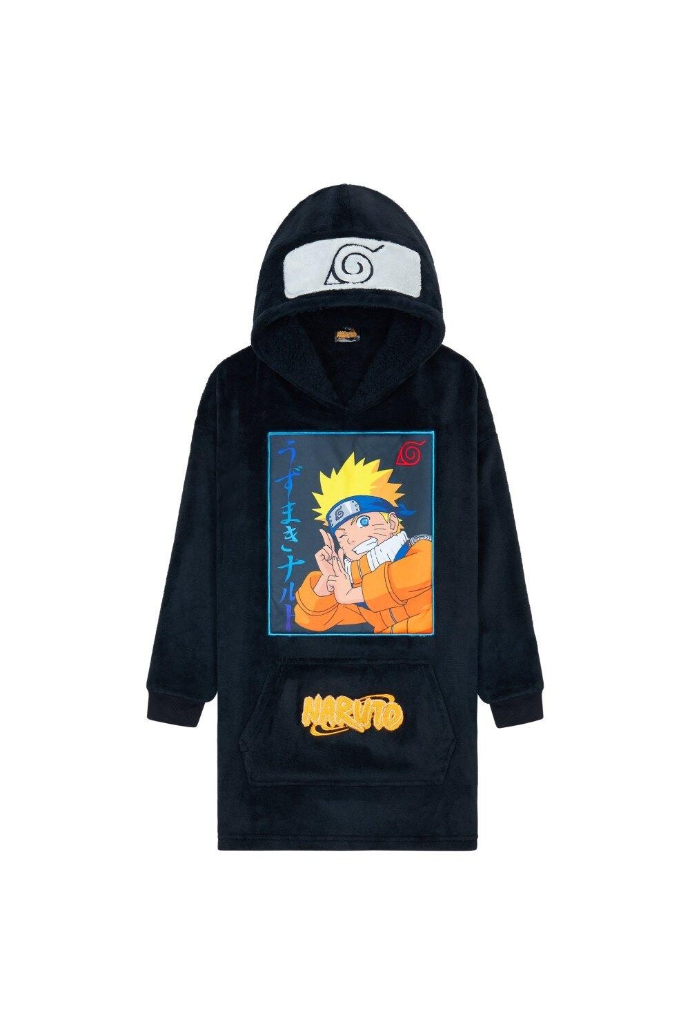 

Одеяло-пончо большого размера Naruto, мультиколор