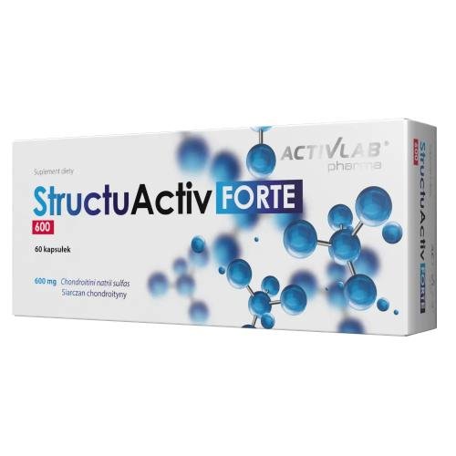 

Activlab Pharma, БАД StructuActiv Forte 600 мг, 60 капсул.