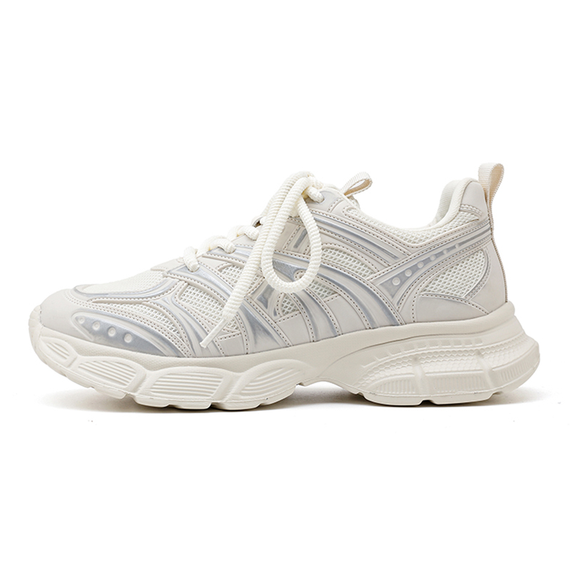 

Kaltendin Мужские кроссовки Low Top Chunky белые [со скрытой платформой], цвет White[Hidden Wedge]