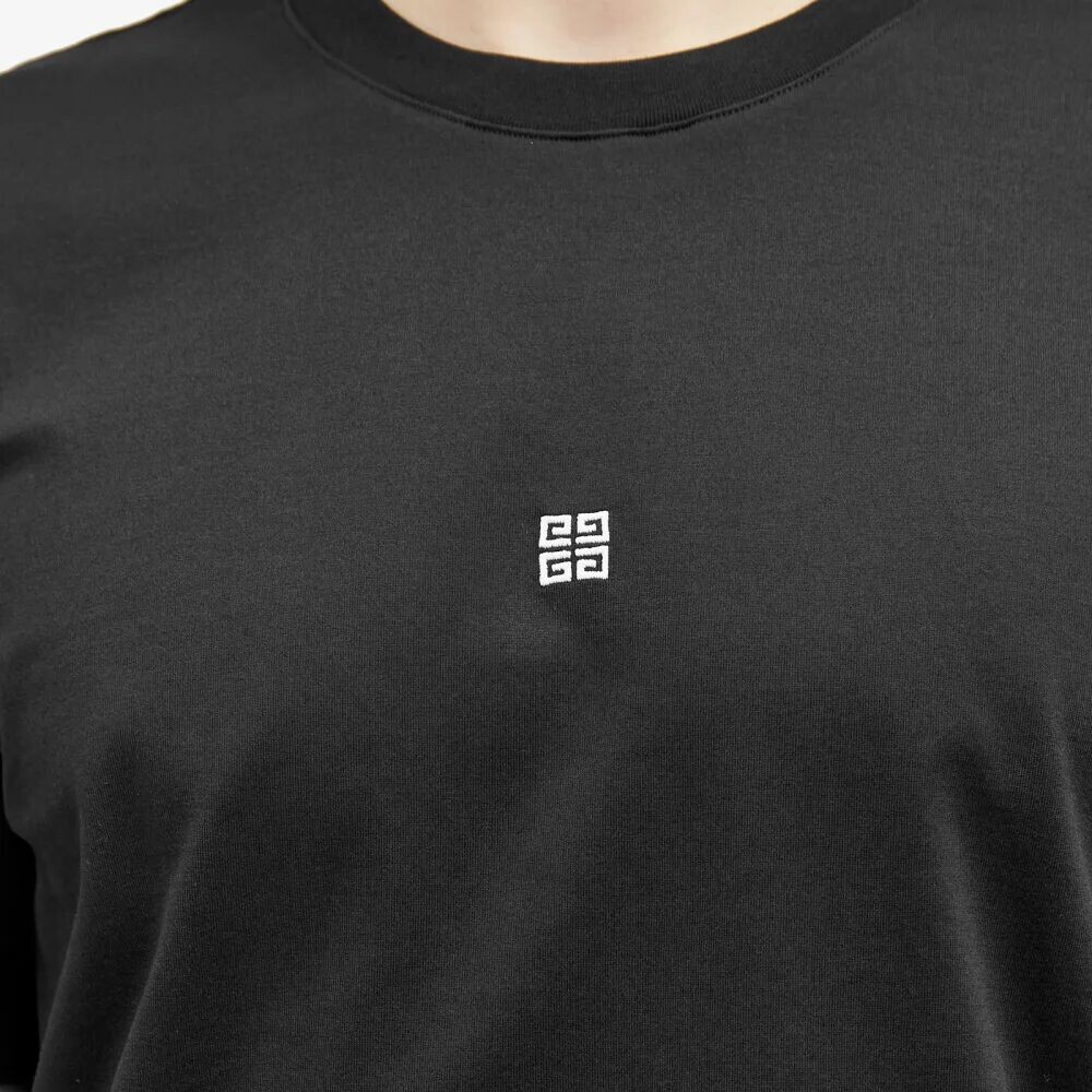 

Givenchy Футболка с вышивкой «Контраст 4G», черный