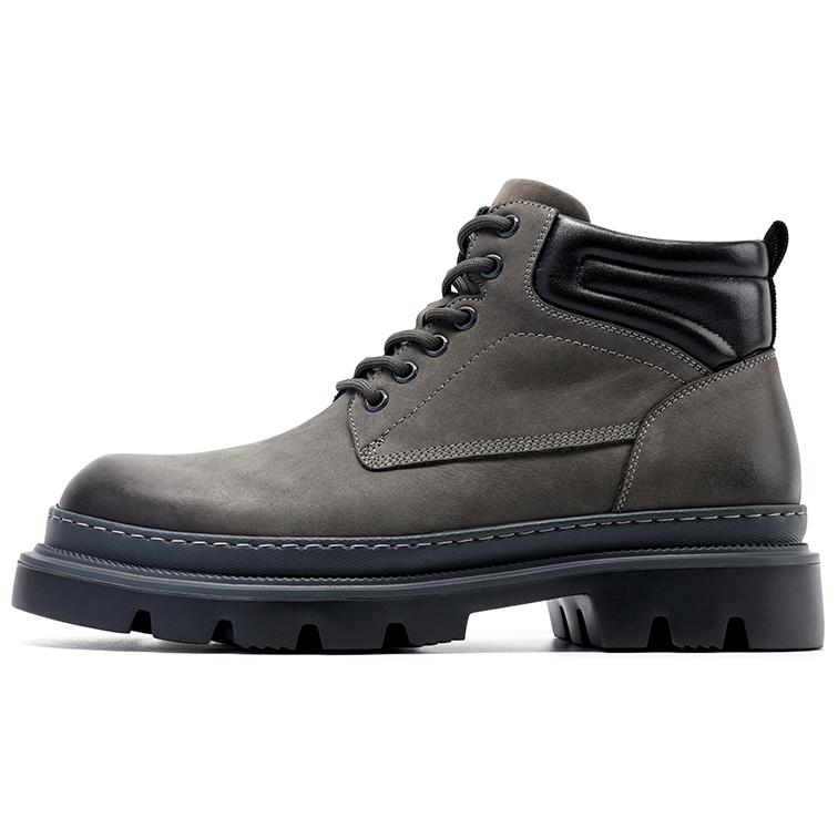 

Короткие ботинки martin 4см мужские gray Satchi, серый