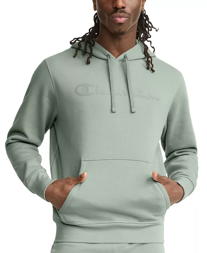 

Мужская толстовка с логотипом и принтом Pullover Hoodie Champion, зеленый
