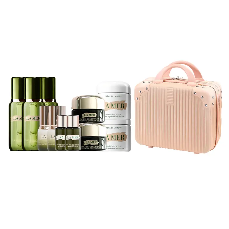 

Набор пробников средств по уходу за кожей HAILANZHIMI концентрированные сыворотки, пробный размер увлажняет и увлажняет чемодан LA MER