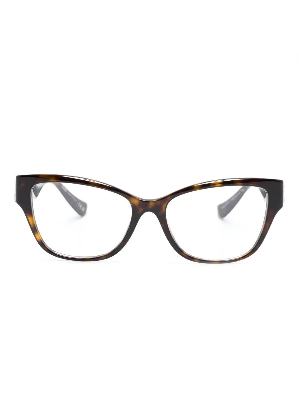 

Очки в оправе 'кошачий глаз' с логотипом Versace Eyewear, коричневый