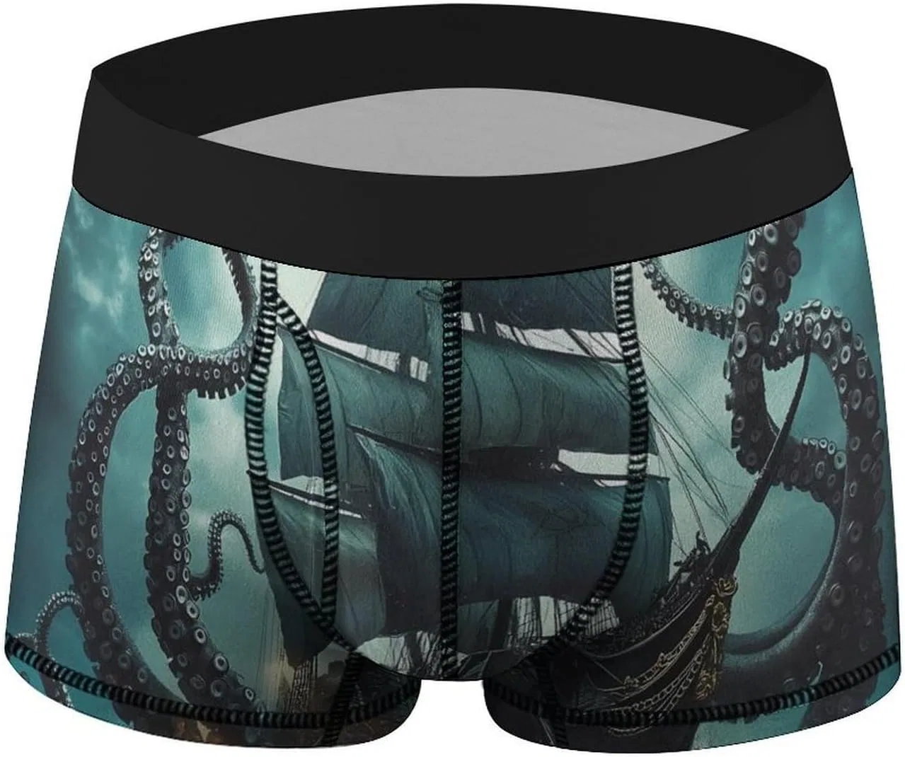 Боксеры Octopus Monster Piratees Ship, Стиль — фото 2
