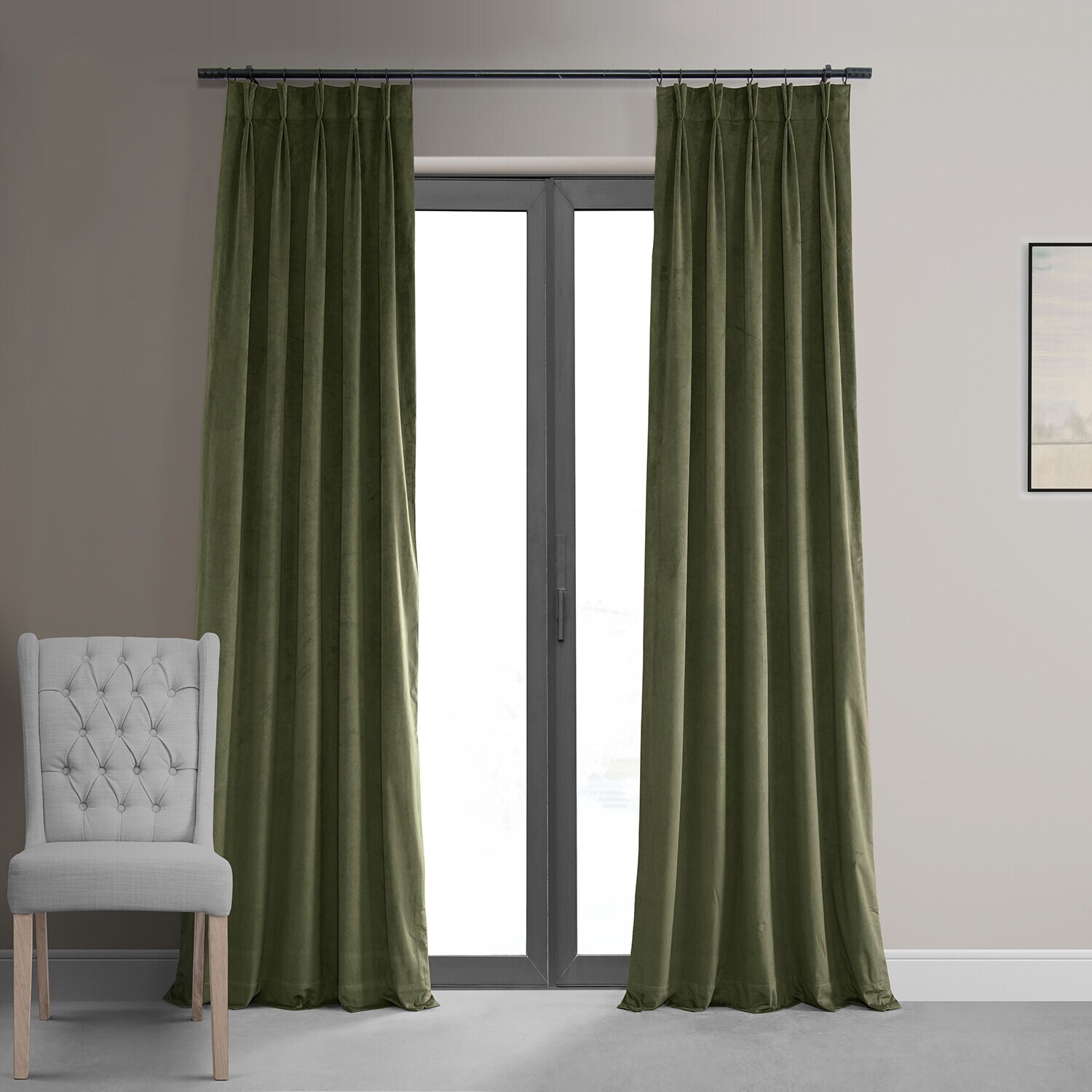 

Шторы плиссированные Signature Exclusive Fabrics, изумрудный