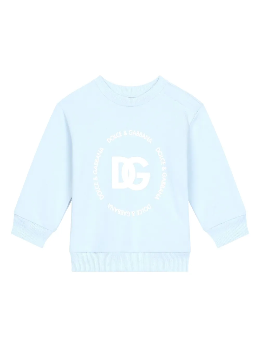 

Толстовка с логотипом Dolce & Gabbana Kids, синий