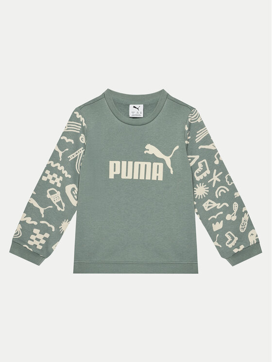 Спортивный костюм обычный крой Minicats Sandy Adventures 686284 Puma, зеленый — фото 2