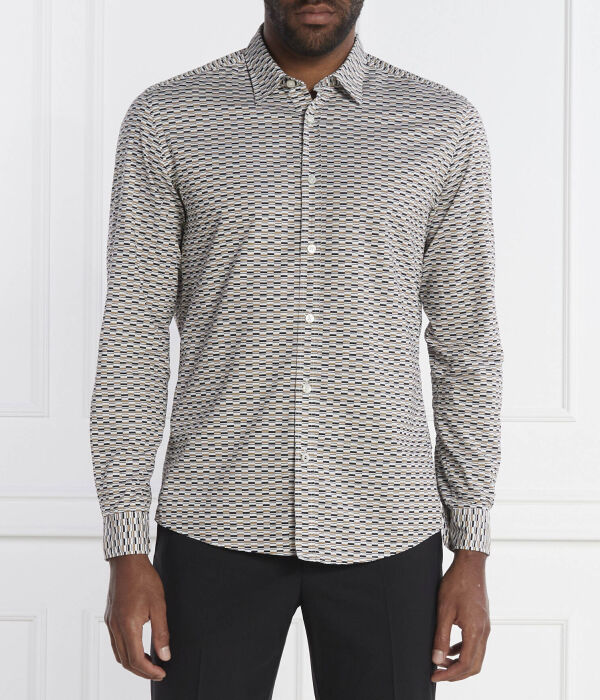 

Рубашка s-liam Regular fit Boss, коричневый