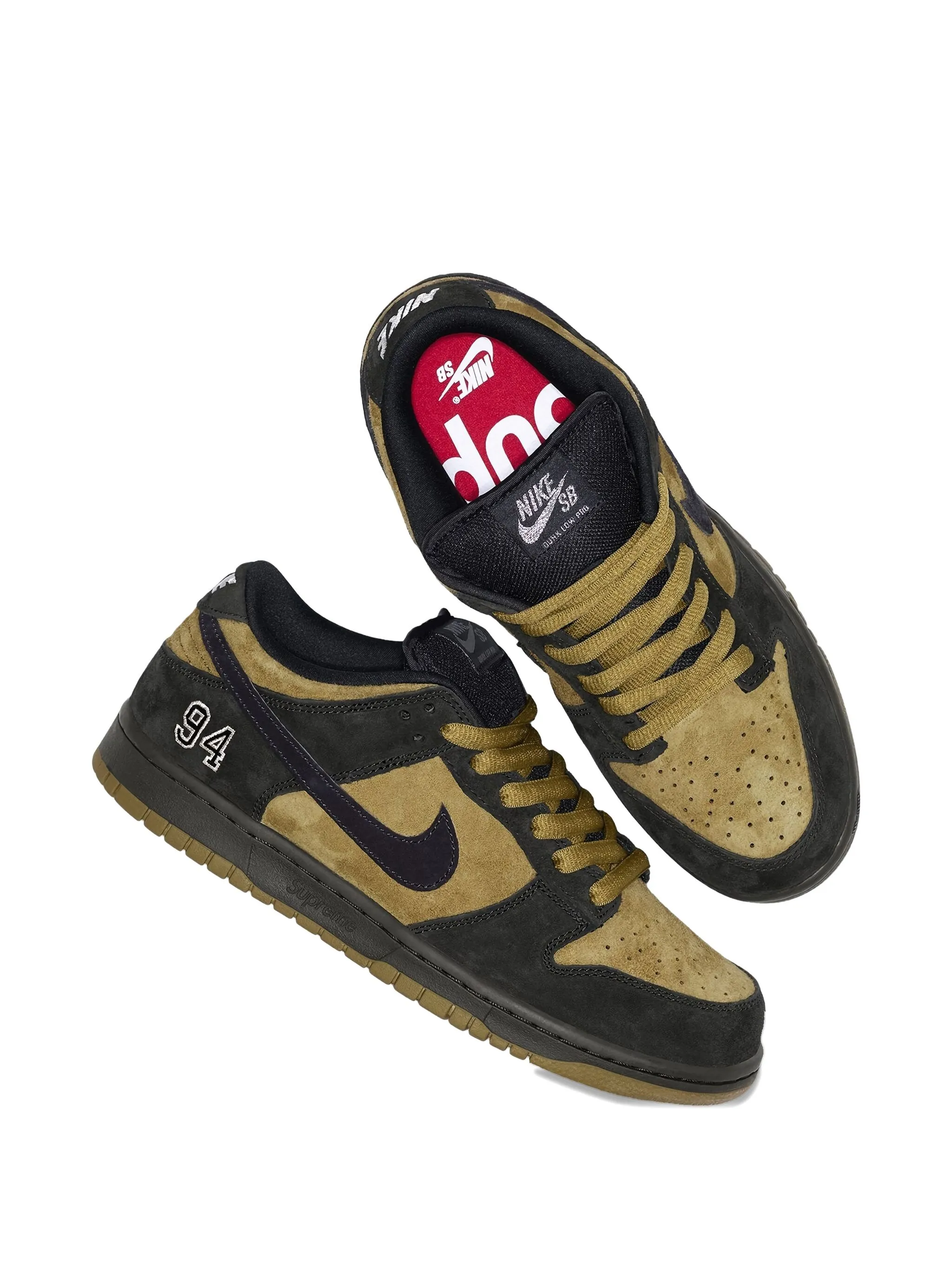 Кроссовки SB Dunk Supreme - Camper Nike, черный — фото 2