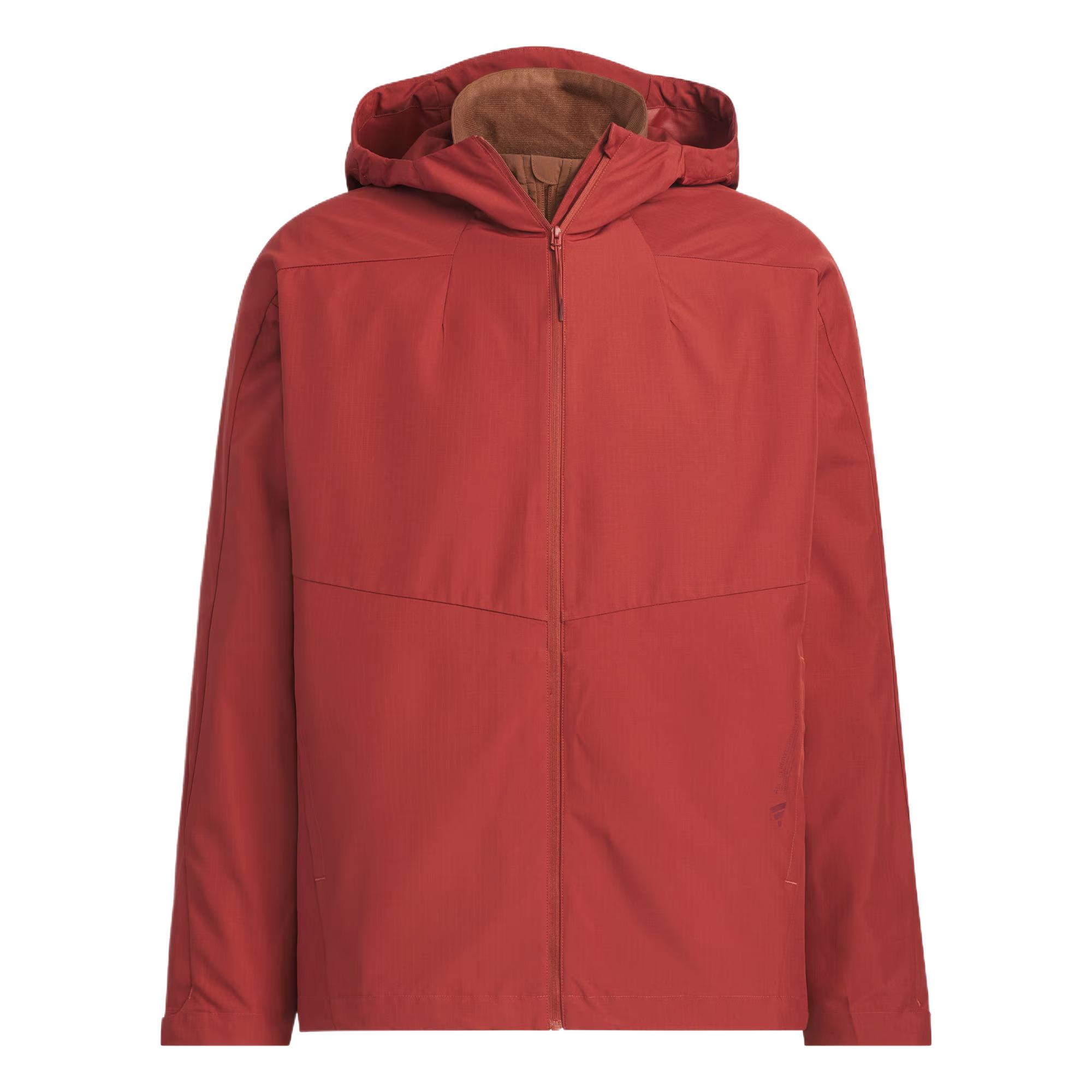 Adidas Куртка мужская мягкая коричневая мягкая красная, Soft Brown Red — фото 3