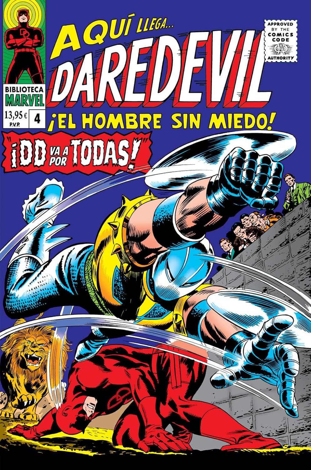 

Biblioteca marvel daredevil 4. 1966-67: daredevil 19-24 usa (PANINI ESPAÑA S.A.)