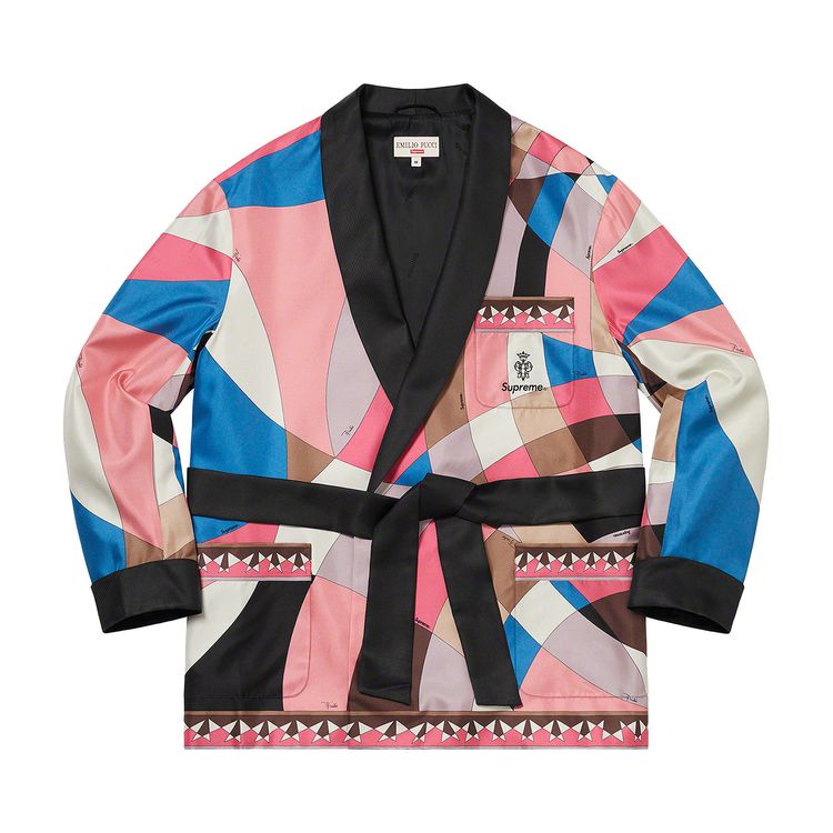 

Куртка Supreme x Emilio Pucci Silk Smoking Jacket 'Dusty Pink', разноцветный, Розовый, Куртка Supreme x Emilio Pucci Silk Smoking Jacket 'Dusty Pink', разноцветный