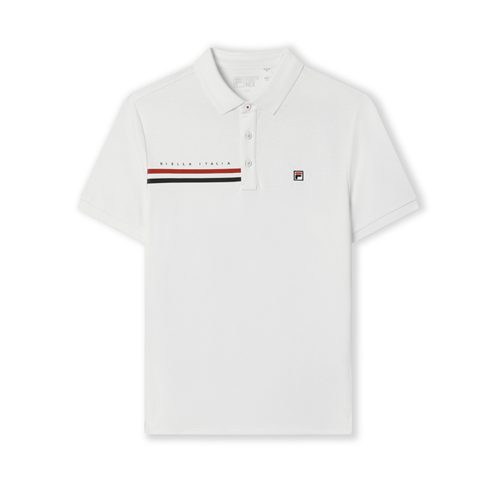 

FILA Классическая белая поло для мужчин Standard White