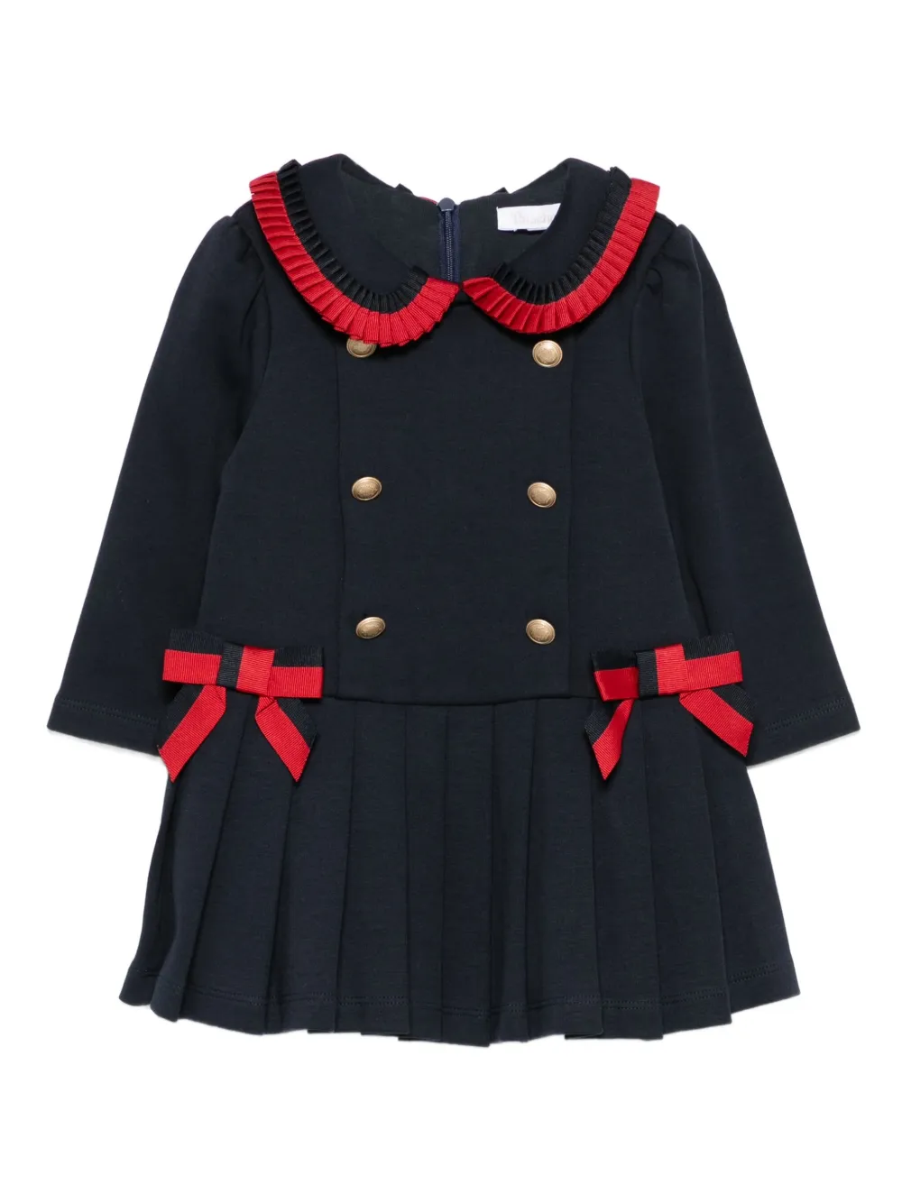 

Платье с бантом Patachou, синий