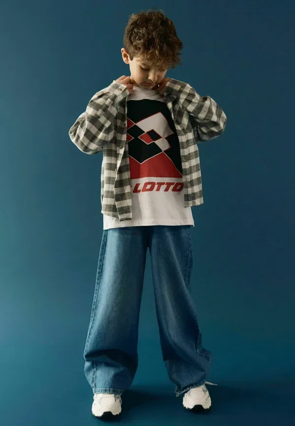 Футболка Lotto Print T-Shirt Name It, ярко-белый