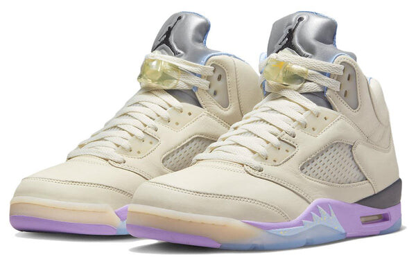 Кроссовки 5 retro x dj khaled 'we the best - sail' Air Jordan, мультиколор — фото 3