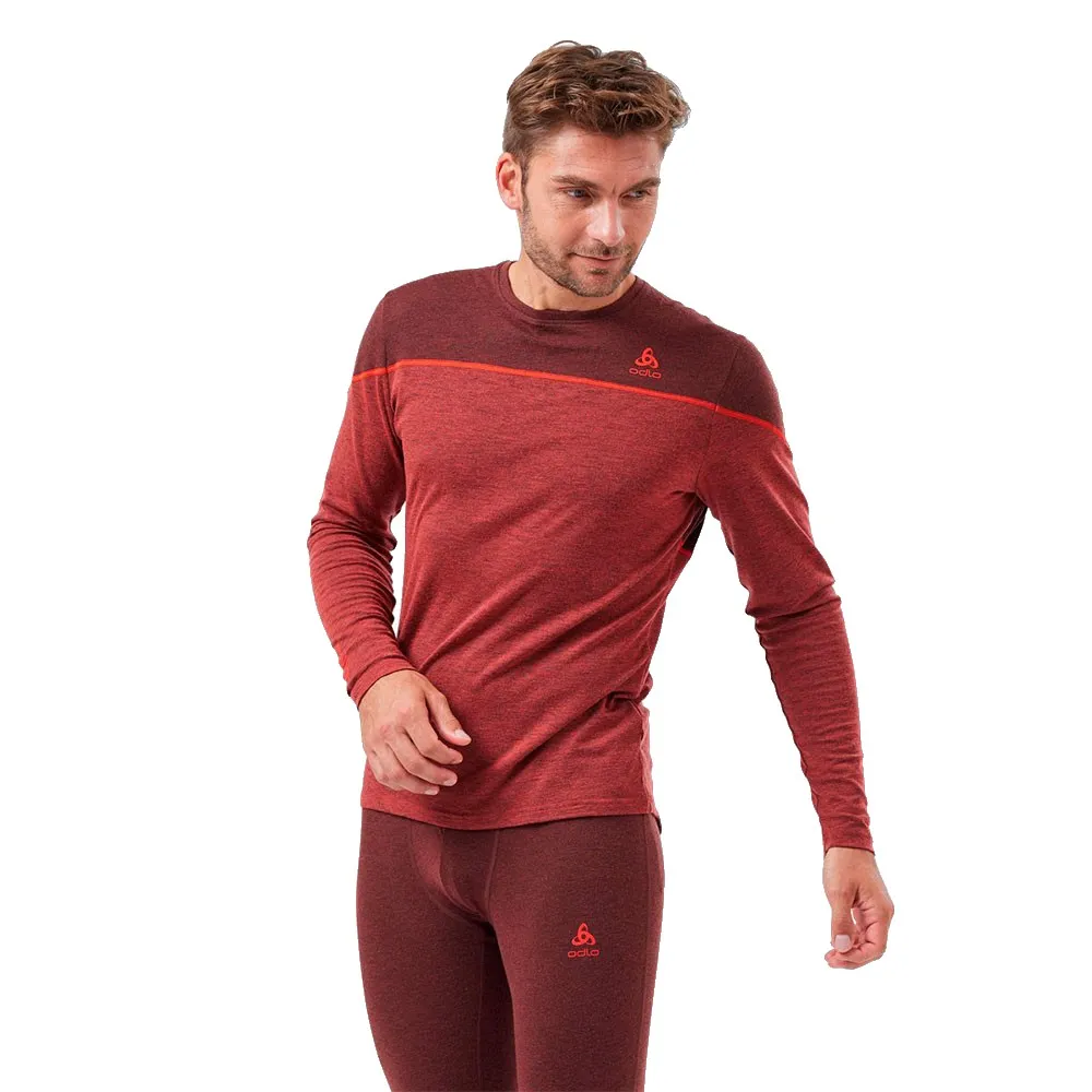 

Базовый слой с длинным рукавом Odlo Revelstoke PW 150, красный