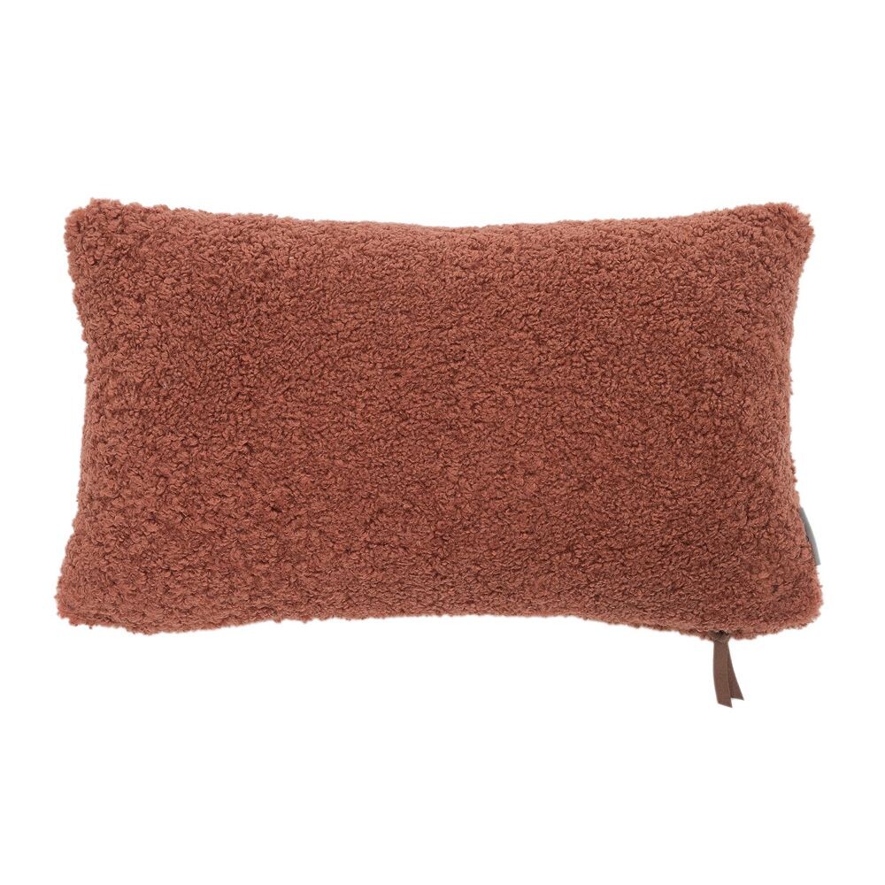 

EVERGRACE Декоративная подушка Teddy Sherpalux, цвет Copper Brown