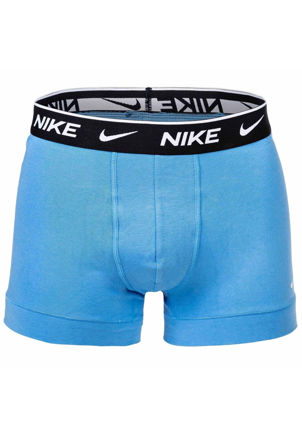 Трусы стрейч из хлопка на каждый день, 3 шт., пояс с логотипом, мужские NIKE, цвет Black — фото 2