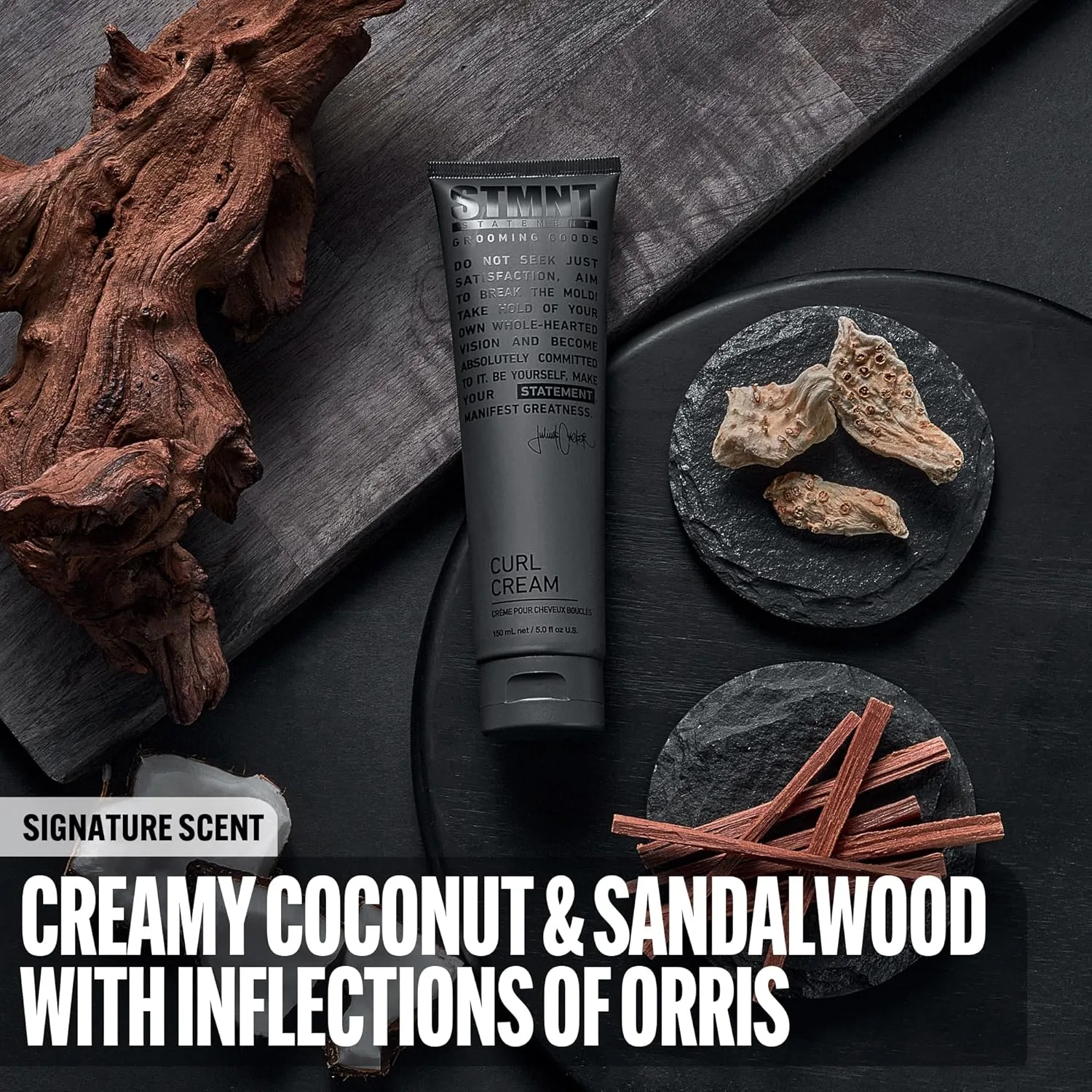 Крем для укладки кудрей STMNT Grooming Goods | Усиливает кудри | Придает текстуру, не делая локоны жесткими — фото 4