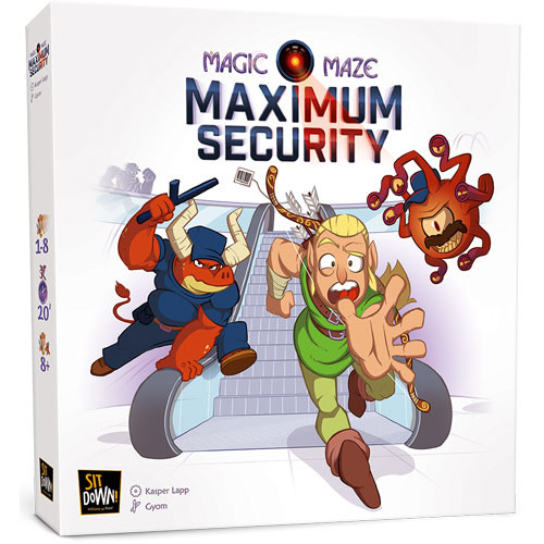 

Настольная игра Sit Down! Magic Maze: Maximum Security Expansion