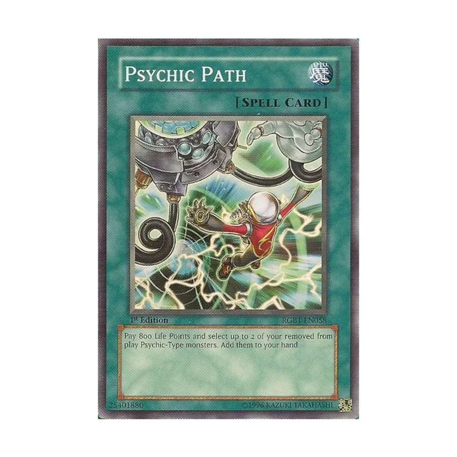 

CCG Психический путь (общий), Yu-Gi-Oh - Raging Battles - Singles