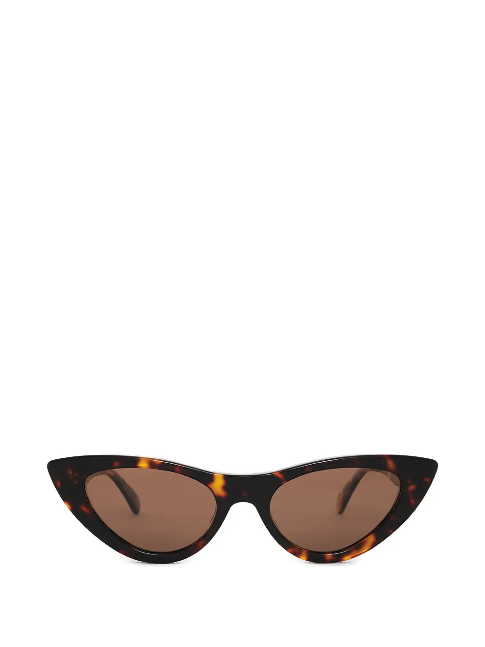 

Солнцезащитные очки в оправе 'кошачий глаз' Anine Bing, коричневый