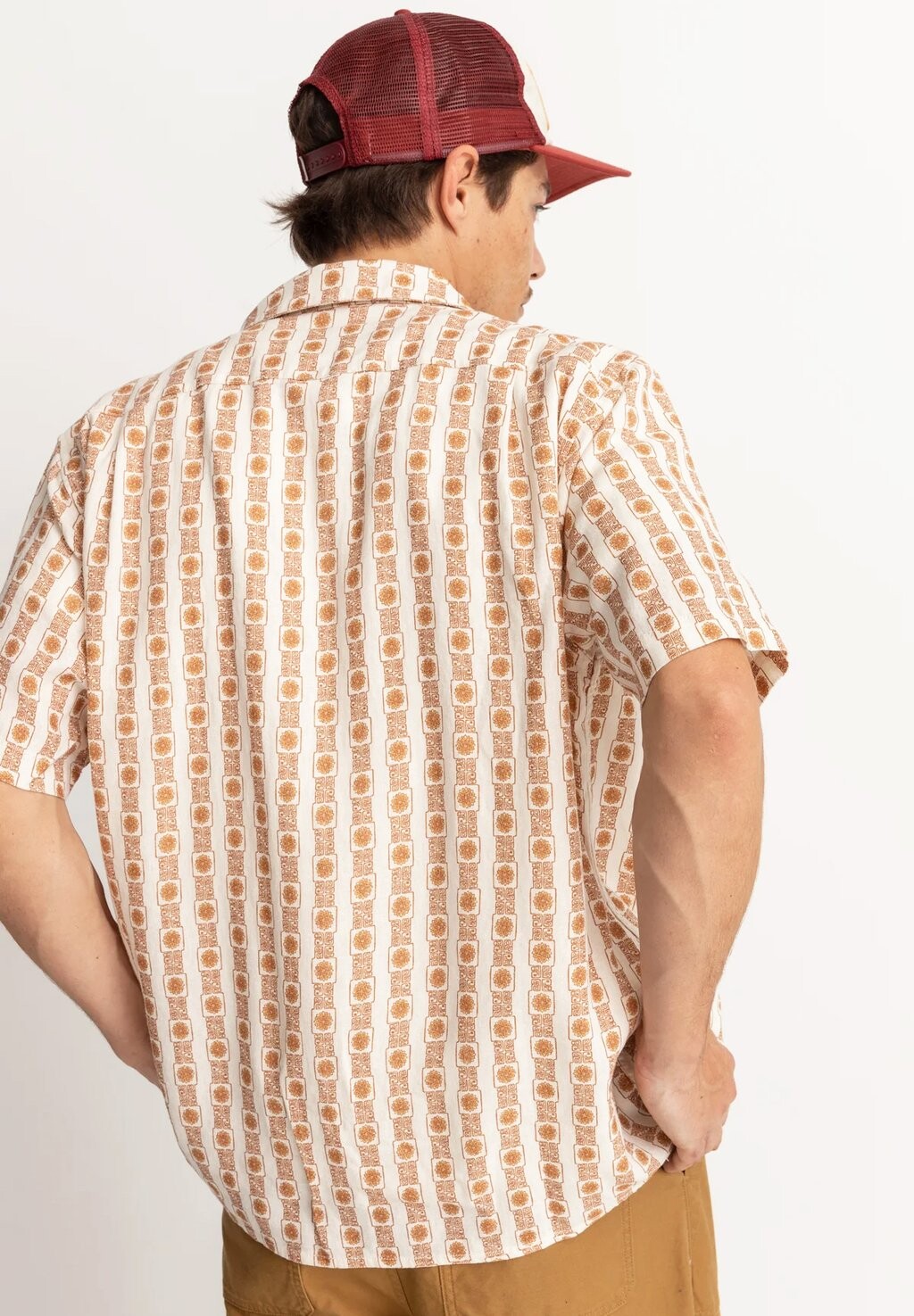 

Рубашка Tile Ss Rhythm, натуральная