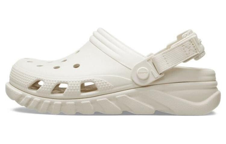 Сабо Duet Max Clog унисекс Crocs, цвет Concrete Gray
