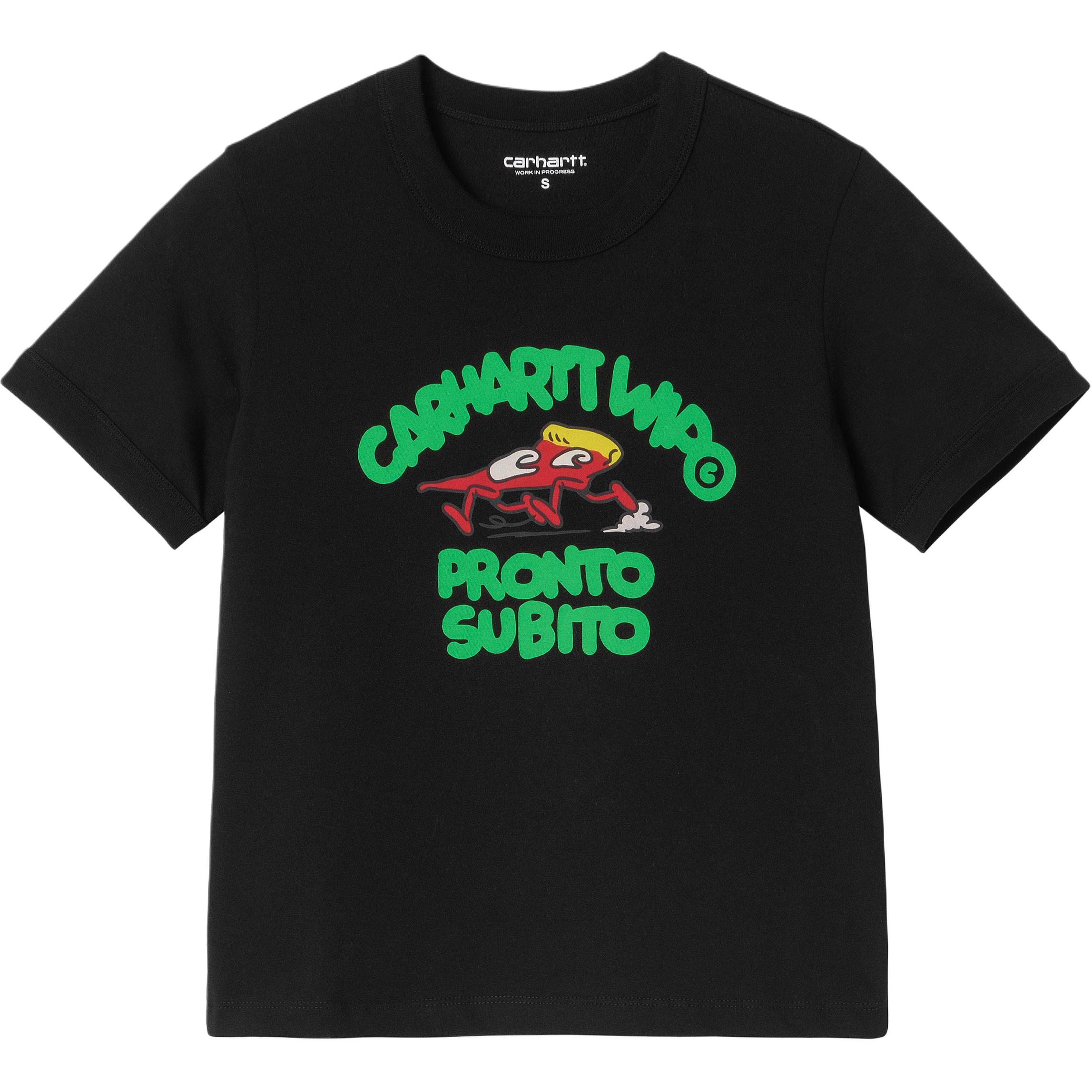 

Футболка с принтом логотипа Carhartt WIP, черный